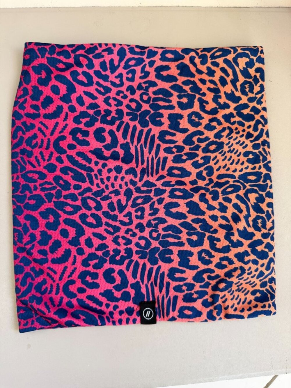 BLENDERS CHEETAH PINK OMBRE NECK GAITER